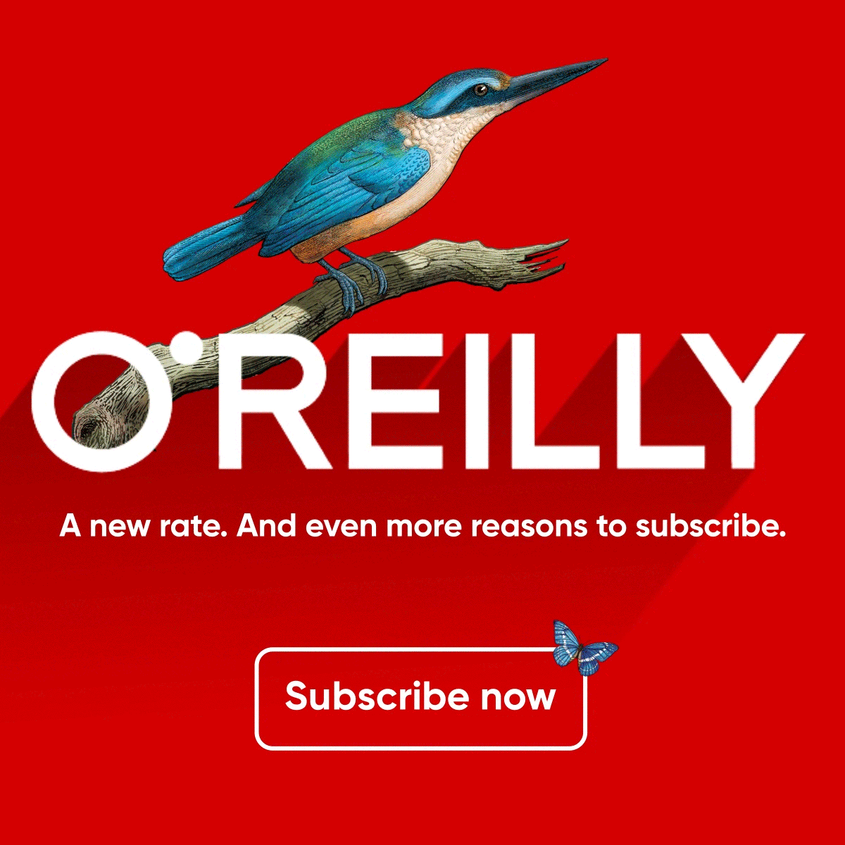 Animated gif of shadow of O'Reilly Media logo shifting from left to right